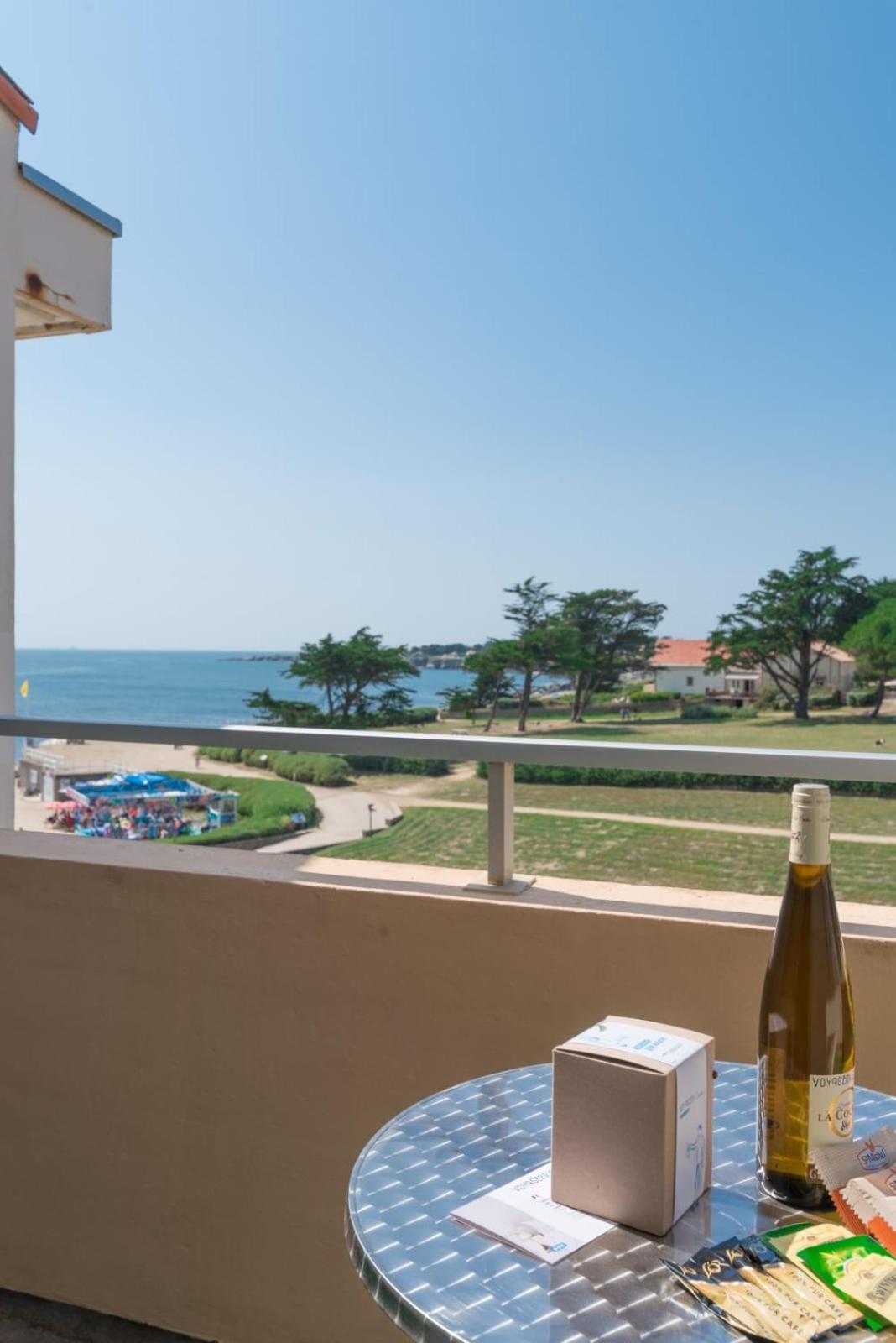 Appartement Studio avec vue imprenable sur la mer à Préfailles Extérieur photo